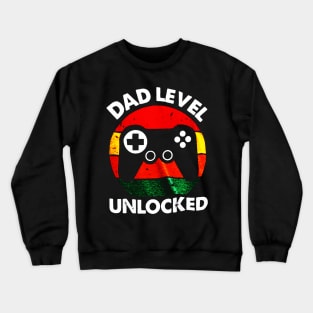 Dad Level Unlocked Crewneck Sweatshirt